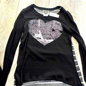 NWT Modern Lux Black Paris Shirt